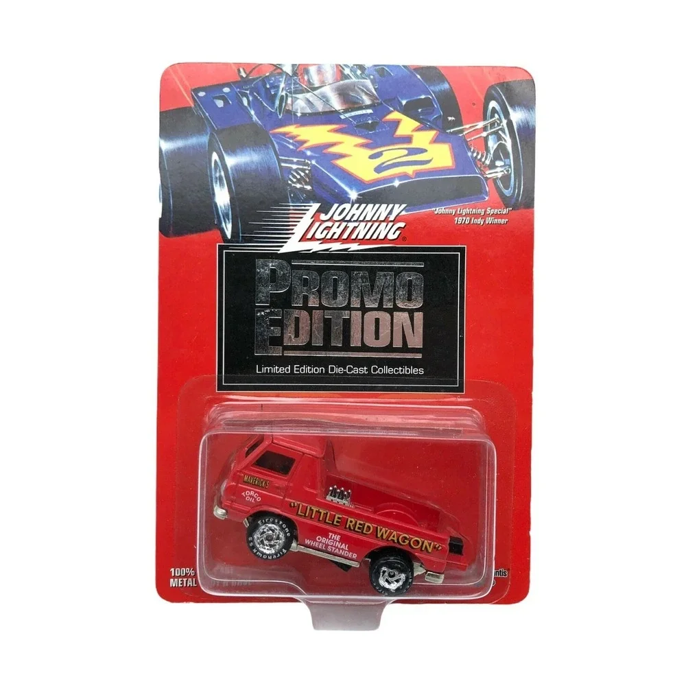 Johnny Lightning Bill Maverick Golden 1965 65 Dodge A100‎ Little Red Wagon Promo